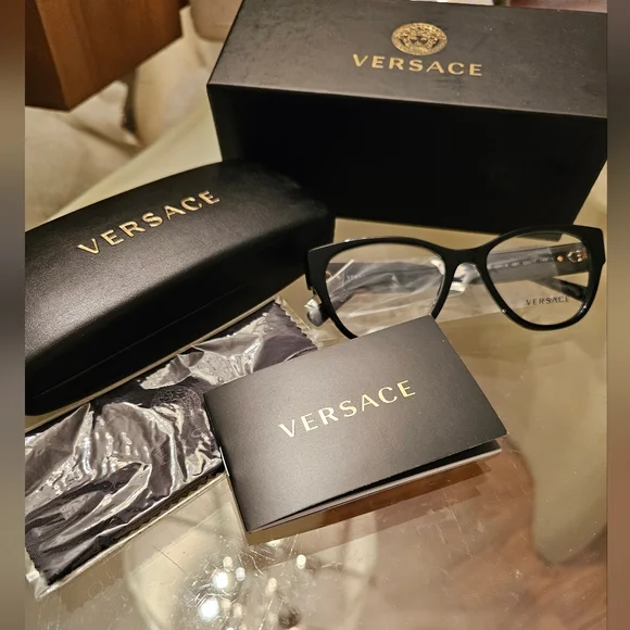 Versace Womens Eyeglass Frames - Picture 1 of 11